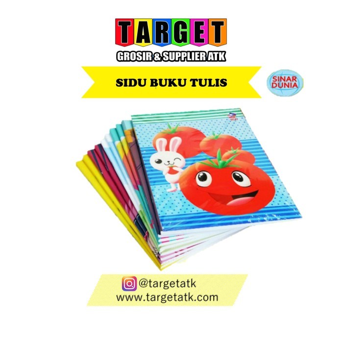 

TERLENGKAP BUKU TULIS SINAR DUNIA 32 LEMBAR / SIDU 32 (10 BUKU) KODE 1312