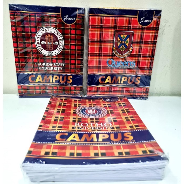 

SALE BUKU TULIS KWARTO 58 LEMBAR CAMPUS RANDOM 10 BUKU KODE 624
