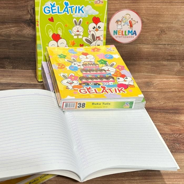 

PROMO BUKU TULIS 38 LEMBAR GELATIK KEMBAR ( ISI 10 BUKU ) KODE 553