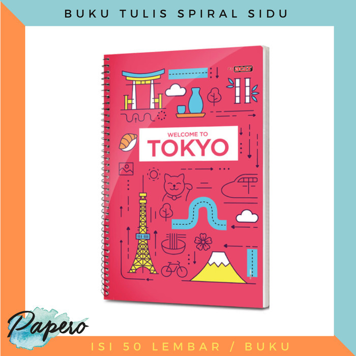 

NEW BUKU TULIS SPIRAL SIDU 50 LEMBAR KODE 1235
