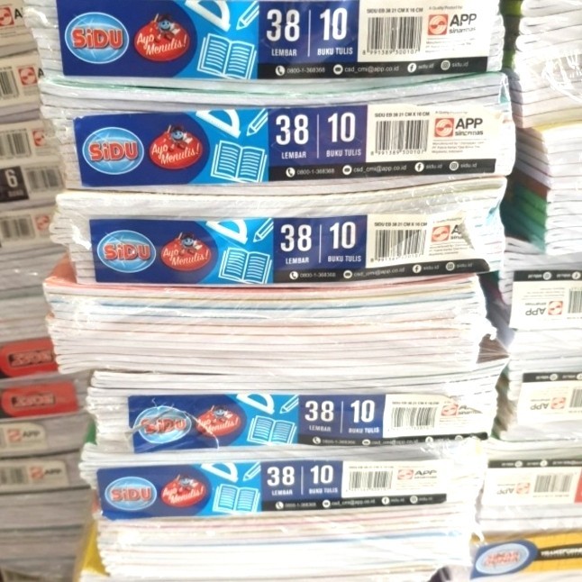 

BOOM SALE BUKU TULIS SINAR DUNIA SIDU ISI 38 LEMBAR KODE 432