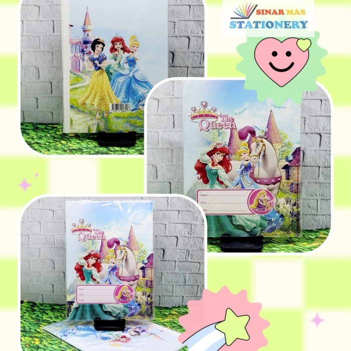 

TERJAMIN SAMPUL BUKU TULIS KWARTO GAMBAR MOTIF KARAKTER PRINCES ( 20 LEMBAR ) KODE 1184
