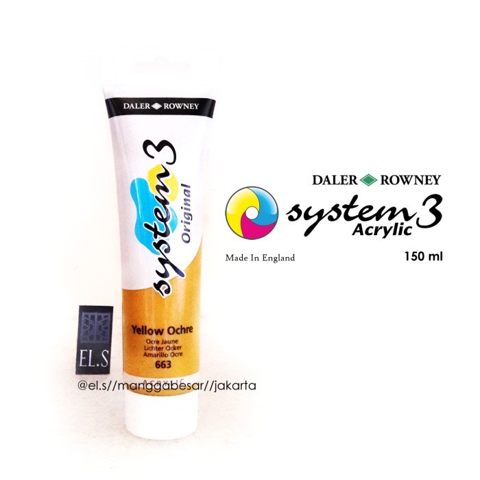 

Daler Rowney System3 Yellow Ochre ( Cat Akrilik ) 150 Ml Terlaris
