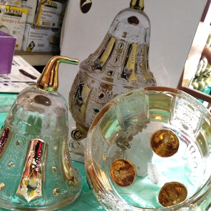 Toples Kristal Vicenza / Pear Candy Box
