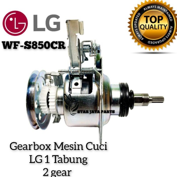 TERLARIS TERLARIS GEARBOX MESIN CUCI LG 1 TABUNG TYPE WF-S850CR QUALIY MURAH MURAH