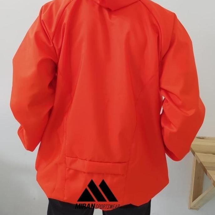 Promo Model Baru - Jaket Olahraga Parasut Pria Wanita Jumbo Ukuran Besar Ld 120 125 Big Size Xxxl