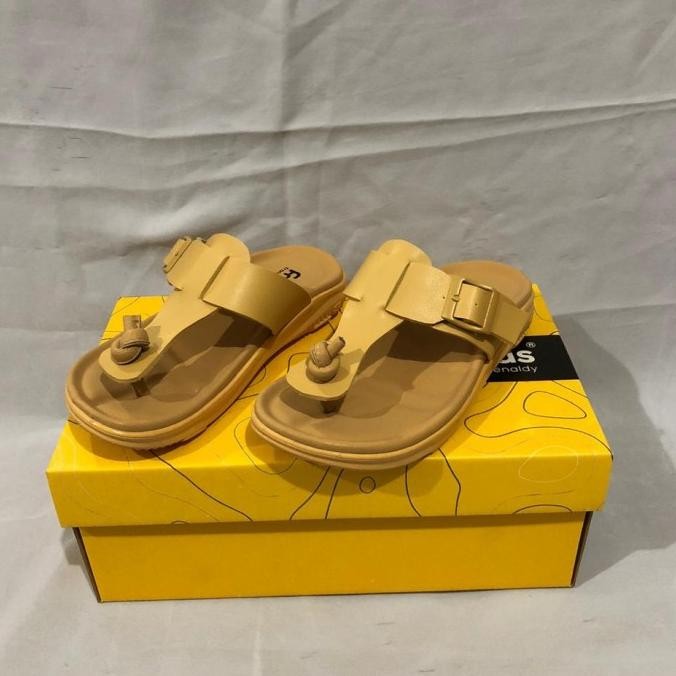 Sale Sandal Jepit Anak Perempuan Fransiska Renaldy Yellow