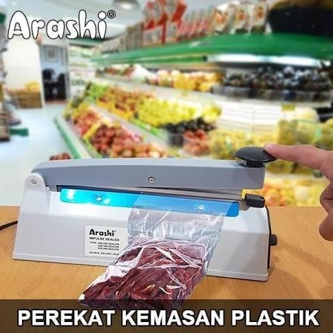Murah Arashi Impulse Sealer Ais 300 30Cm Alat Perekat Press Plastik Ais300