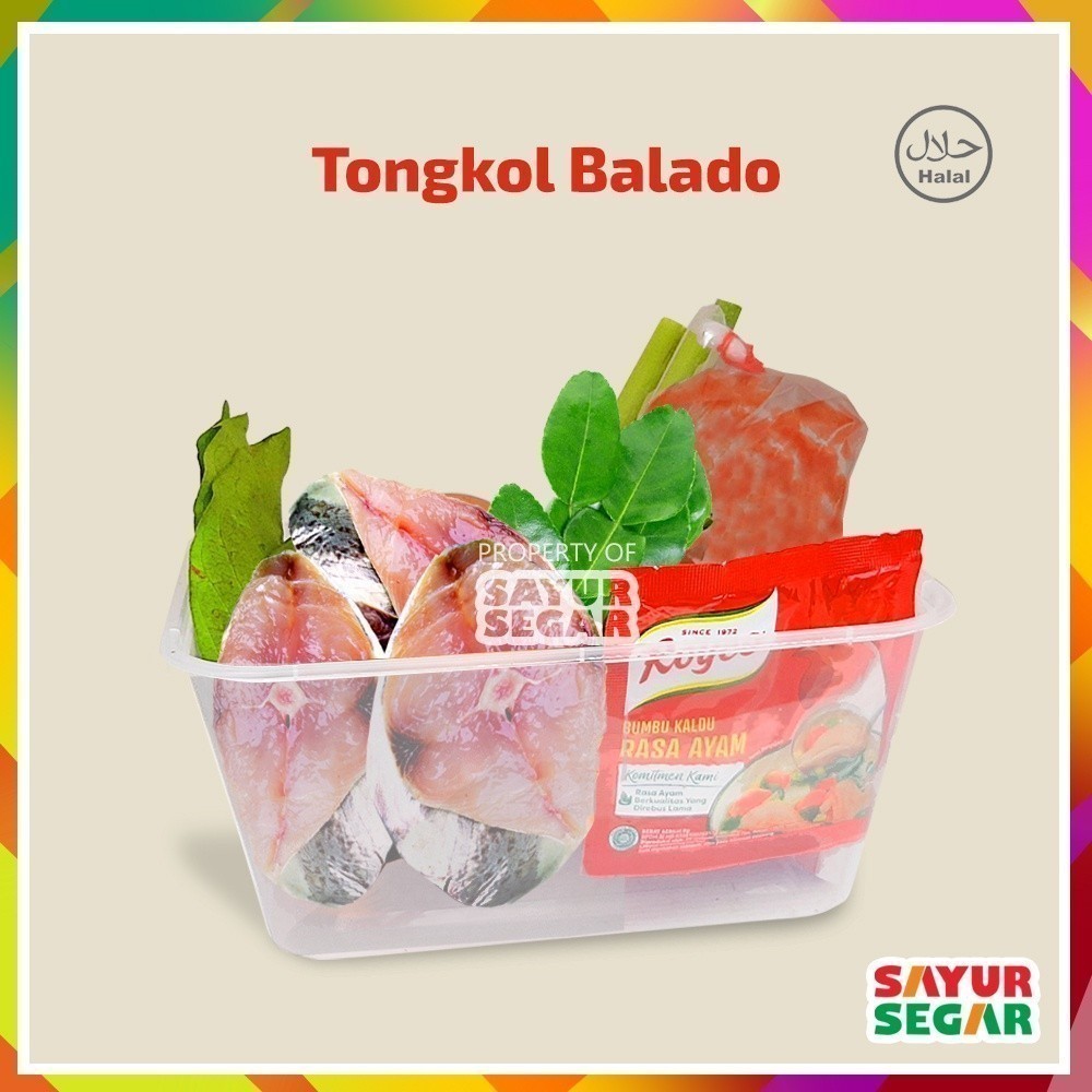 

Paket Tongkol Balado [1 Pack] Siap Masak - Halal - Ready to Cook