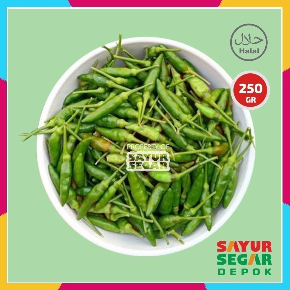 

CABAI RAWIT HIJAU [250g] FRESH