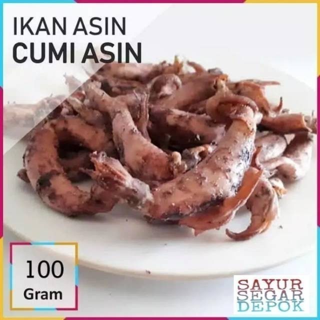 

Cumi asin 100 gram / sayur segar depok