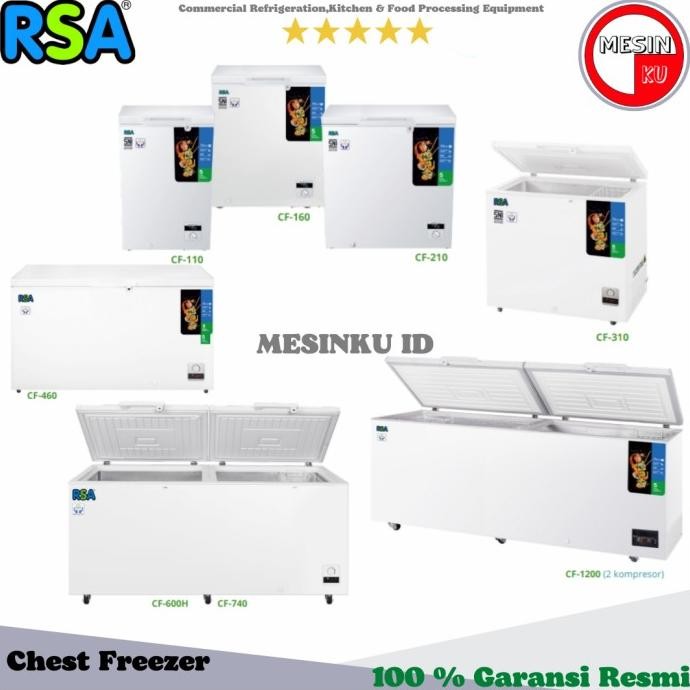 Sale Chest Freezer Rsa Freezer Box Freezer Mini Garansi Resmi All Varian