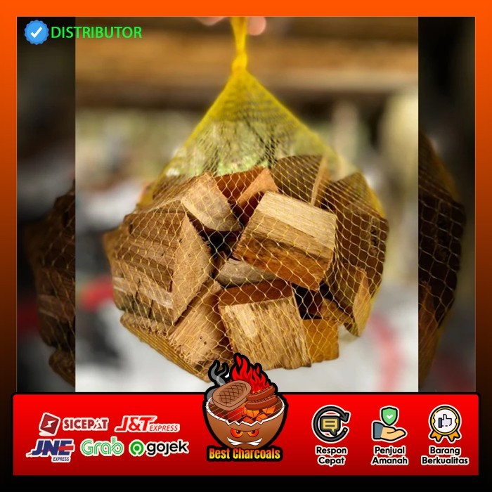 

SPECIAL Kayu Bakar Asap Smoke Wood Chips Pellet Apple Cherry Nangka Rambutan