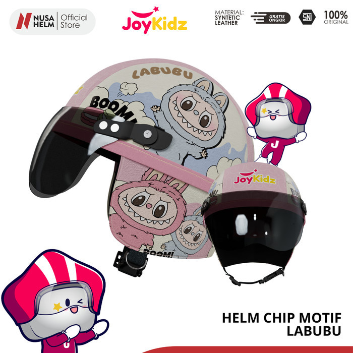 

KOMPLIT Helm Chips Anak 1 Sampai 5 Tahun Motif Kartun Keropi Frozen Sni