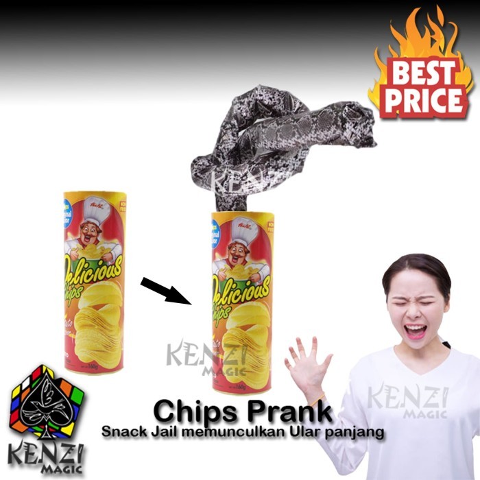 

NEW Alat Prank - Chips Snake - Snake Potato Chips Prank - Alat Jahil