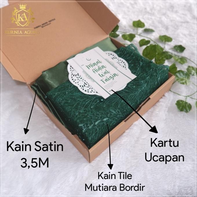 

New Item!, Paket Hampers Kado Nikahan Seragam Lebaran Ramadhan Free Box Satin 3.5