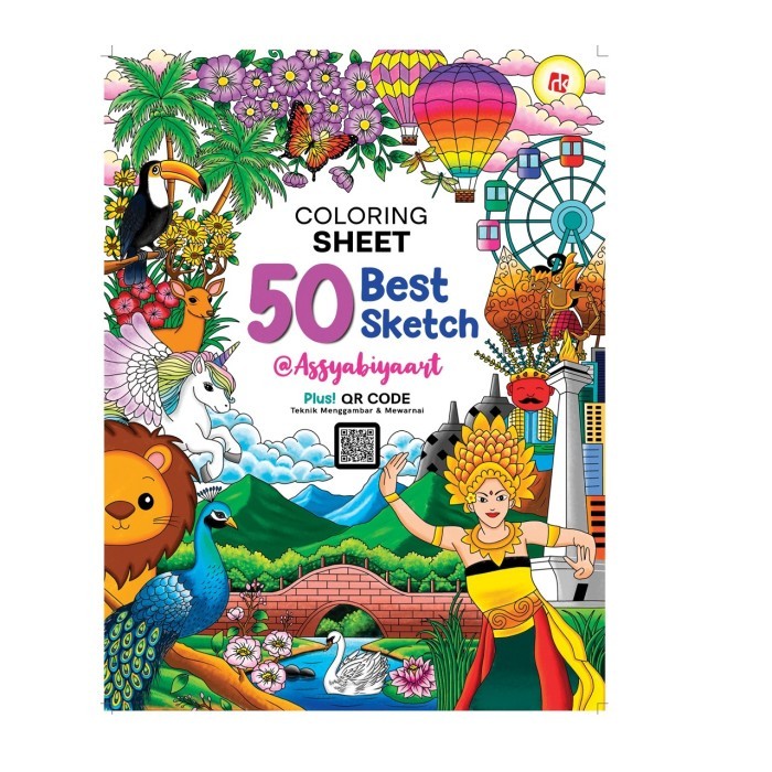 

Coloring Sheet 50 Best Sketch Plus Qr Code Teknik Menggambar dan Mewarnai Ruang Kata