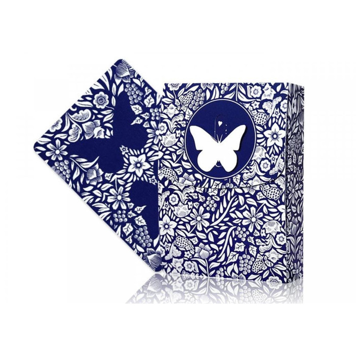 Kartu Remi Butterfly Playing Cards Marked (Blue) 3rd Edition by Ondrej Psenicka + Free Bonus