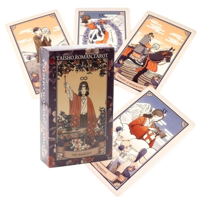 Taisho Roman Tarot 12x7cm tanpa guide paper