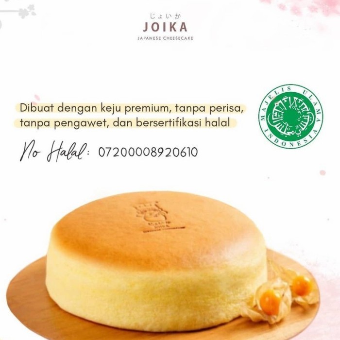 

PROMO / BEST SELLER / joika japanese cheesecake NON COD