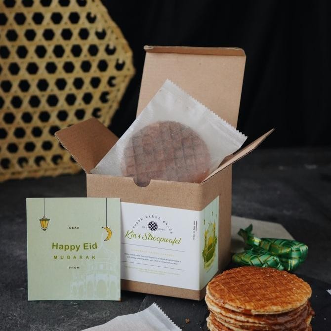 

New Item!, 1 Box Premium Hampers Ramadan Lebaran Kin'S Stroopwfel