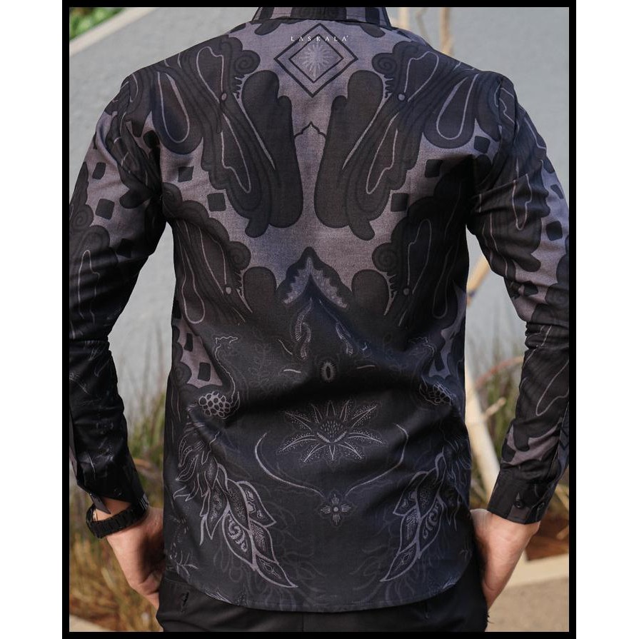 Terlaris Laskala Batik Premium Slimfit Timika K12A607 Good Quality