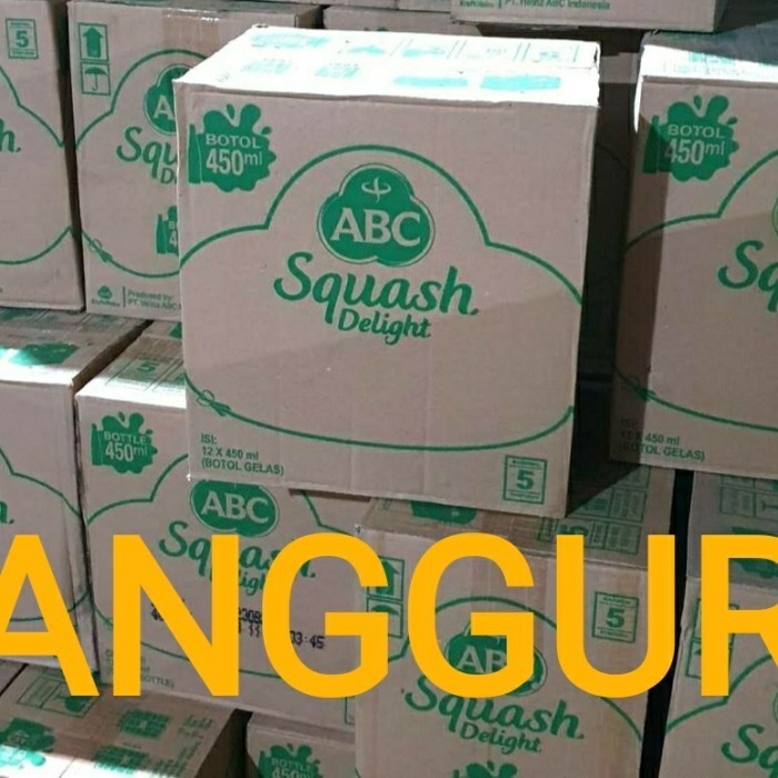 

sirup ABC squash anggur 460 ml per dus isi ( 12 botol )