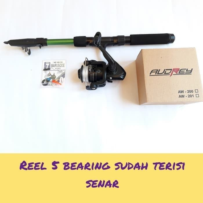 Set Pancing Kolam Dan Joran Antena 150