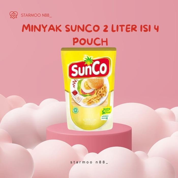 

MINYAK SUNCO 2 LITER ISI 4 POUCH