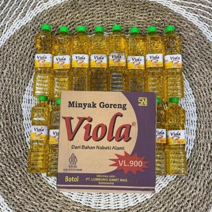 

Minyak Goreng Viola (VL900 )isi 12 botol per karton