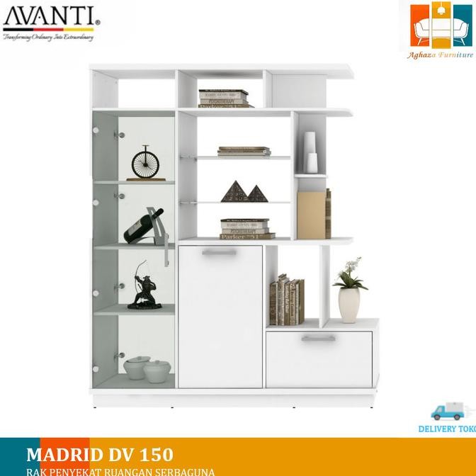 Rak Partisi Penyekat Ruangan Minimalis | Lemari Hias Partisi Minimalis