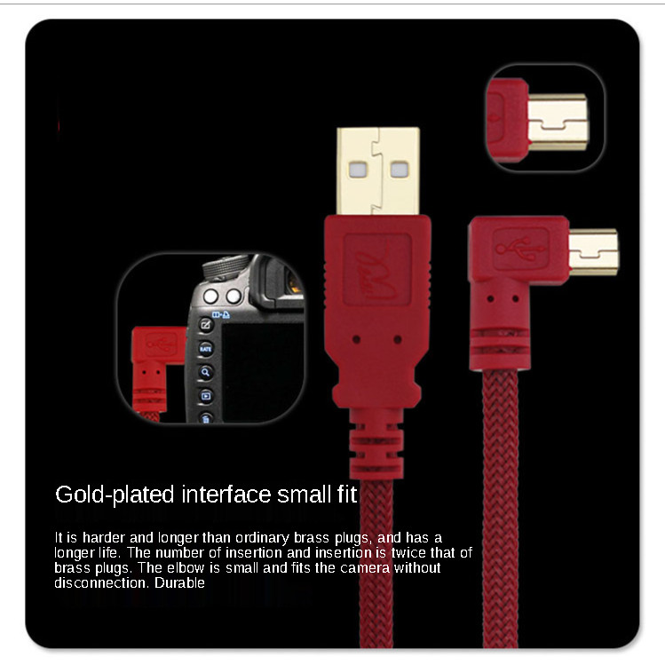 MEWO 3m-10m USB Mini cable Online shooting line USB2.0 to mini usb camera computer cable for Canon 5