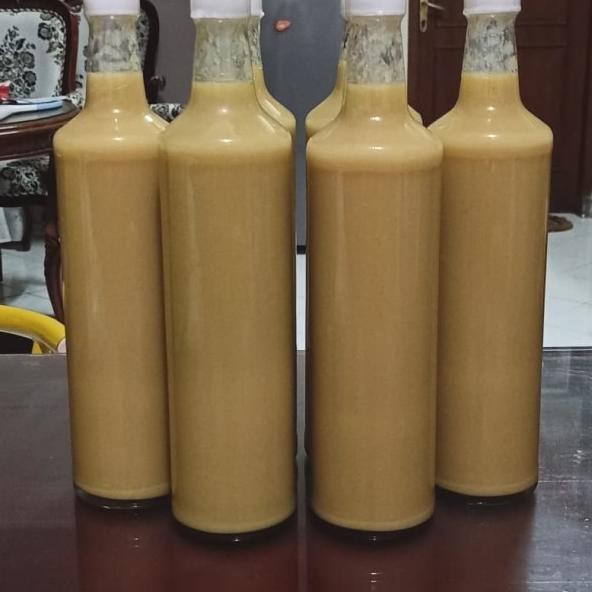 

Ramuan Bawang Putih Tunggal Jahe Merah Cua Apel Madu Lemon 450Ml