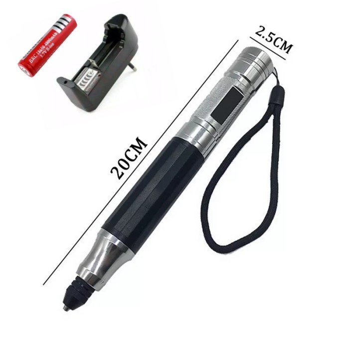 Mini drill tuner grafir bor tangan mini pakai baterai charge cas