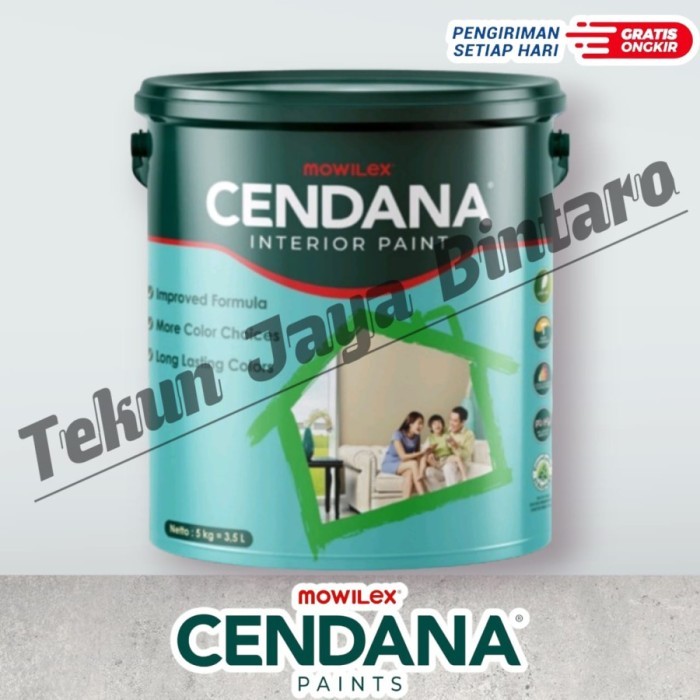 Cat Mowilex Cendana Dare White EB-3011 5 Kg Gallon