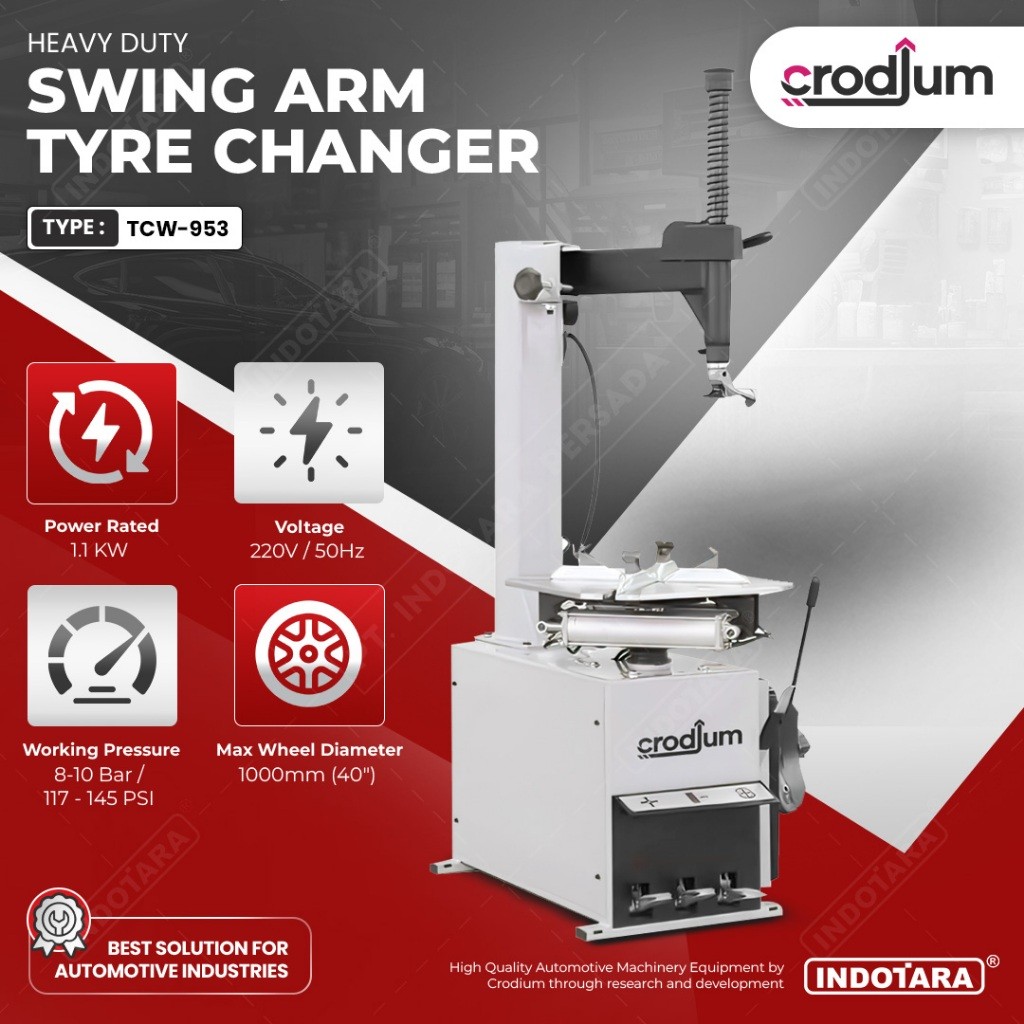 Tyre Changer Mesin Pembuka Ban Mobil Motor - CRODIUM TCW-953