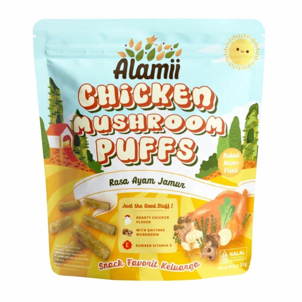 

ALAMII CHICKEN MUSHROOM PUFFS 25 GR - RAJA SUSU