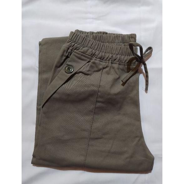 DWL-49 CELANA BAGGY PANTS COMBED STRETCH DIAMOND JUMBO / CELANA WANITA 6L/7L/8L Termurah