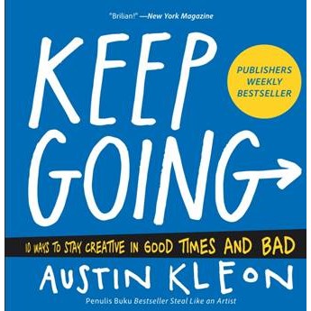 Buku Keep Going - Austin Kleon