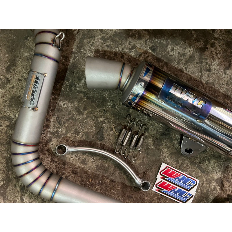WRC KNALPOT RACING TYPE SPECIAL EDITION COBRA WR8 BLUEMOON & SANBLAST ALL MATIC FREE REQUEST 100%