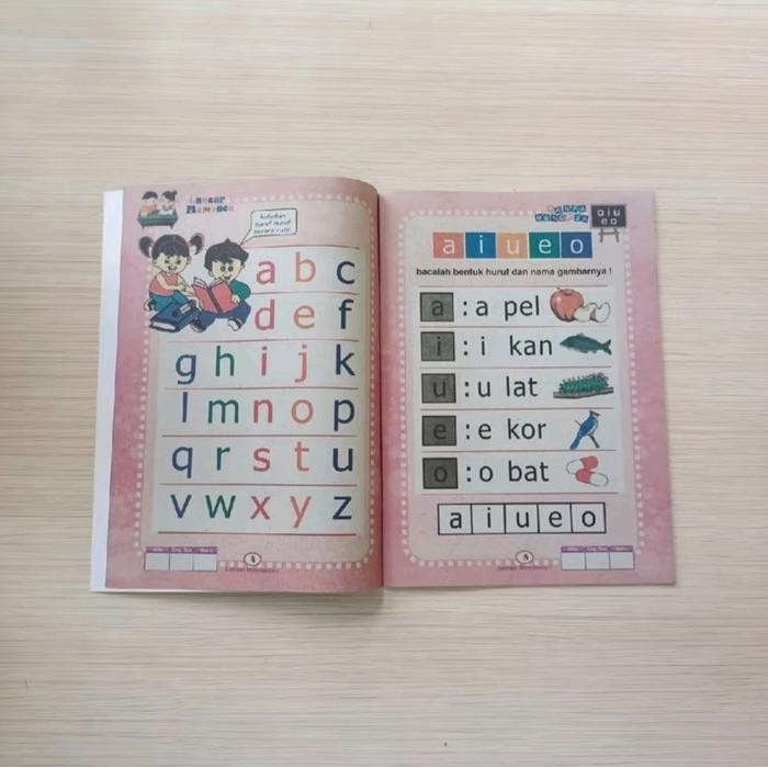 

Paket 6 Buku Anak Lancar Membaca 1'2'3'4'5'6