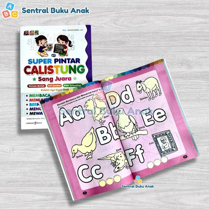 

[Paket Isi 3 Buku] Buku Abacaga Calistung Jarimatika Full Color