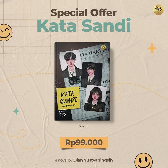 

Novel Kata Sandi By Dian Yustianingsih - Blackswan Books - Gratis Biaya Packing
