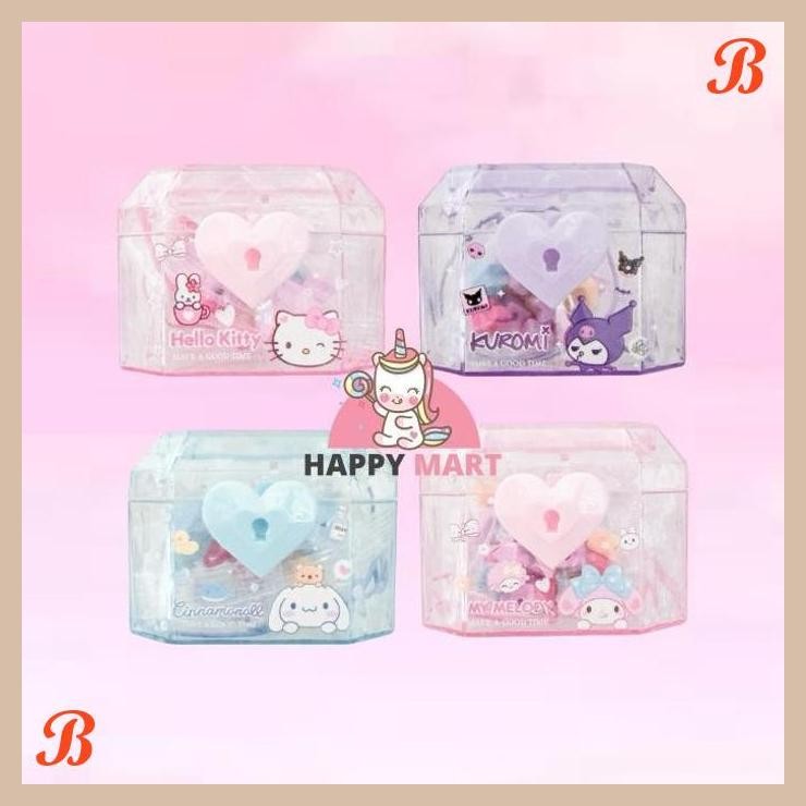 

| KK | PENGHAPUS GELANG DIY WITH CASE MOTIF SANRIO KUROMI / MELODY / KITTY / CINNAMOROLL