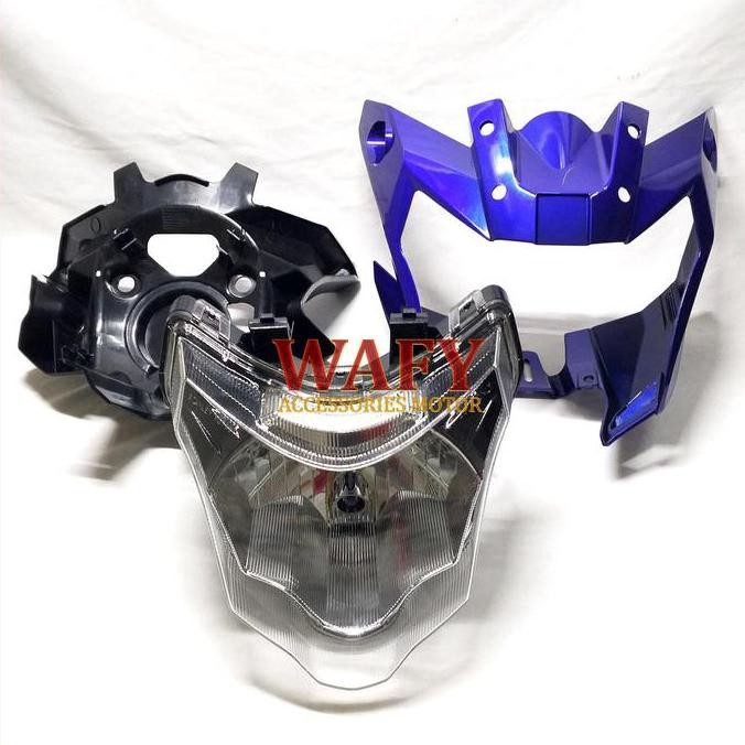 Ready  Headlamp Set Isi 3  New Vixion Advance Original Nva Bisa Di Pasang Di New Vixion Lighting Nvl