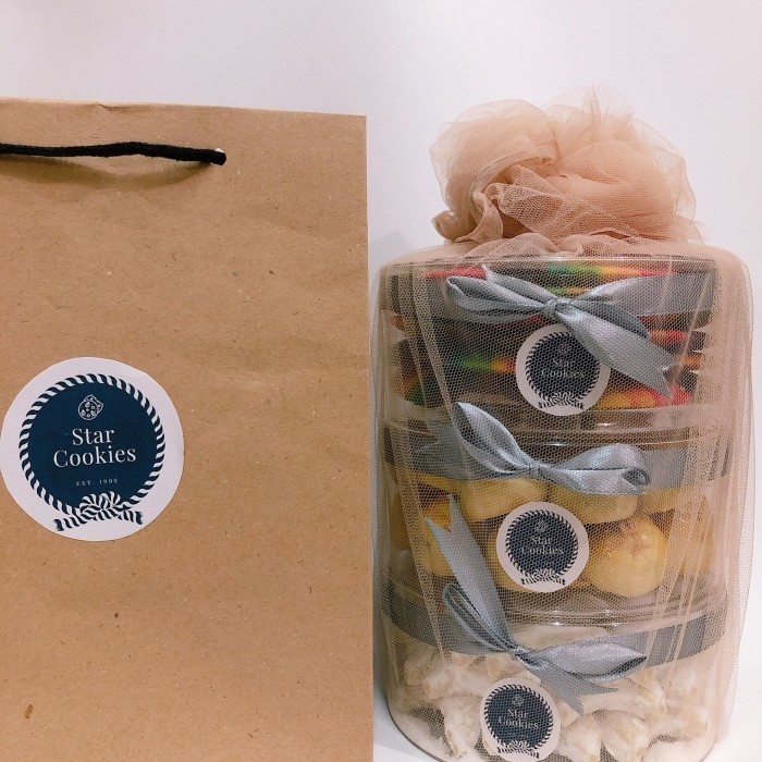 

New! Hampers Lebaran / Idul Fitri by STAR COOKIES - 3 toples Idul Fitri