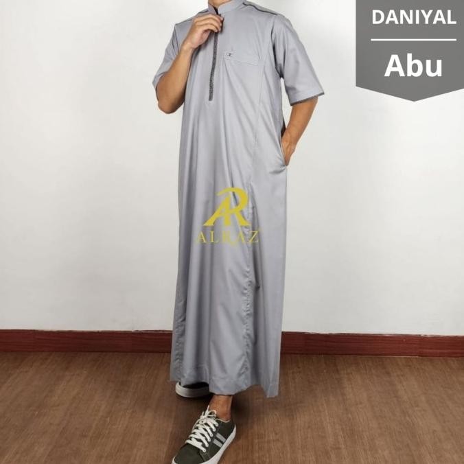 Best Promo, Jubah Alraz Kombinasi Lengan Pendek Al Raz Premium