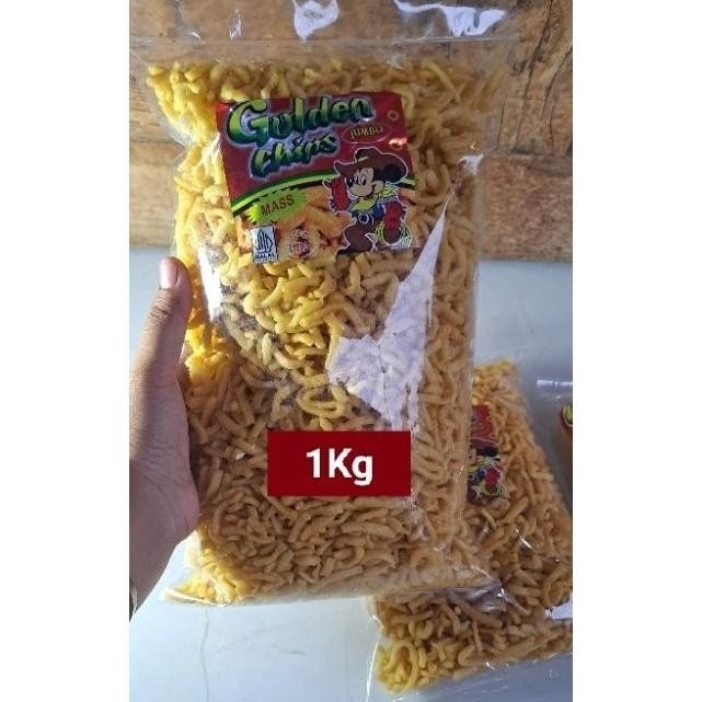 GB29 SNACK KILOAN GOLDEN CHIPS / POTATO CHIPS REPACK KEMASAN 200 GRAM Termurah