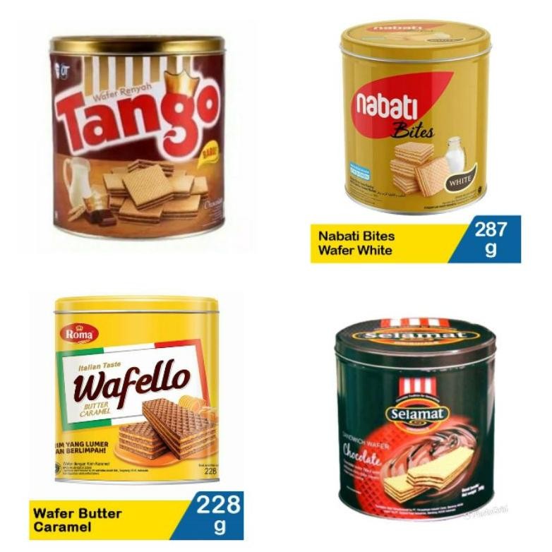 

TERMURAH Tango Kaleng / Nabati / Astor / Aneka Kue Kaleng / Inaco Jelly / Kue Lebaran / Bisa INSTAN ta-127