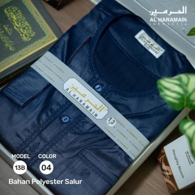 New Arrival, Al Haramain Jubah/Gamis Non Kerah/Model Ikaf